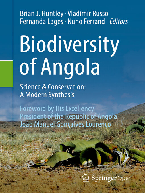Title details for Biodiversity of Angola by Brian J. Huntley - Available